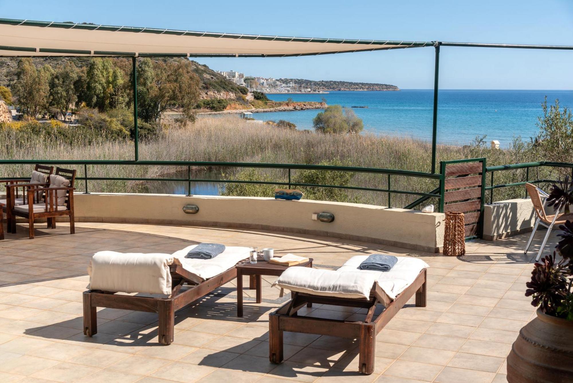 Coastal Dream Beachview Jacuzzi& Sauna Amoudara  Eksteriør billede